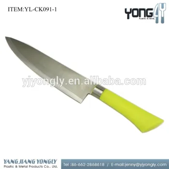 Plastic handle stainless steel electric chef knife