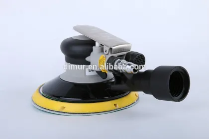Pneumatic electric drywall sander with vacuum