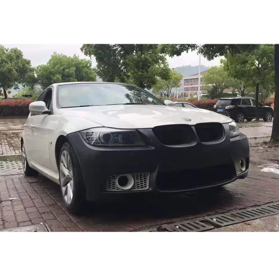 New Front Bumper Assembly for BMW 3 Series E90 2009-2012 - Upgrade to M3 with Rear Grille