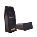 Flat bottom package coffee recycled eco friendly coffee bags