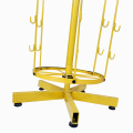 APEX Supermarket Yellow Metal Display Stand For Crisps