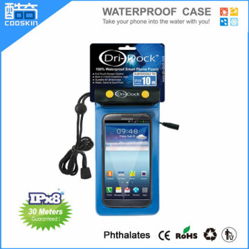 2015 Newest design pvc waterproof phone bag for mobile phone