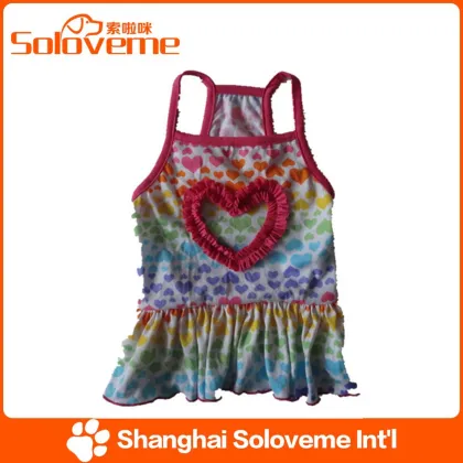 Hot Sale beautiful cheap Heart braces skirt