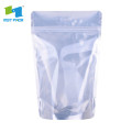 plastic stand up pouch with zipper