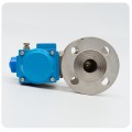 Pneumatic flange ball valve stainless steel