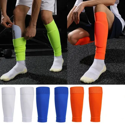 Customized Elastic Shin Guard Socks, Soccer Shin Pad Socks, and Football Shin Guard Stay Sleeves