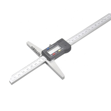ROKTOOLS 0-500mm Electronic Digital Depth Vernier Gauge