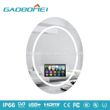 Gaobomei table stand Lcd AD Monitor magic mirror with ad management software/wifi