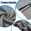 Waffle Golf Towel Quick Drying Microfiber golf towel Factory