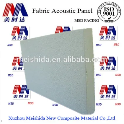 China acoustic panels for sound absorbing materials