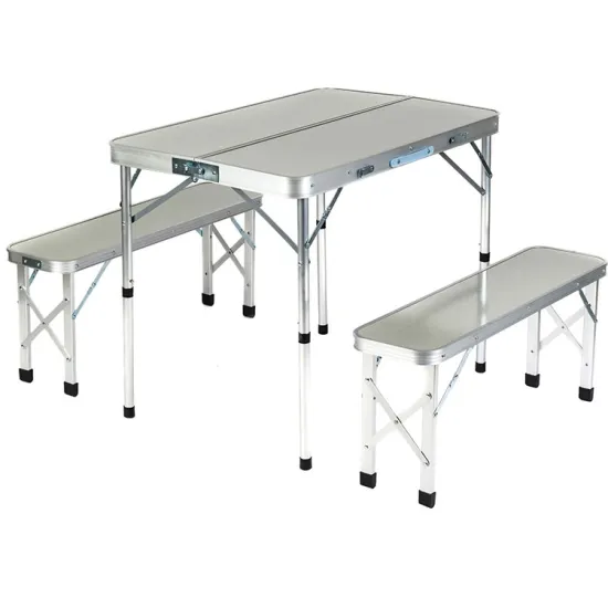 Aluminum Folding Picnic Tables and Chairs Set for Sale