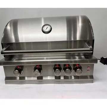 Portable Outdoor Grill With LED Light Infrared Burner Built-in Grill Barbecue Grill