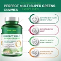 Super Greens البرسيم البرسيم جذر الجذر تورتة صمغ الكرز