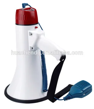 talk music and siren megaphone with extra microphone for talk