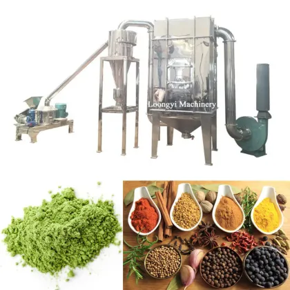 Insect cicada slough centipede grinder machine