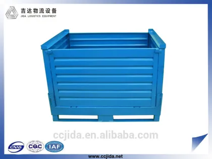 Steel storage pallet