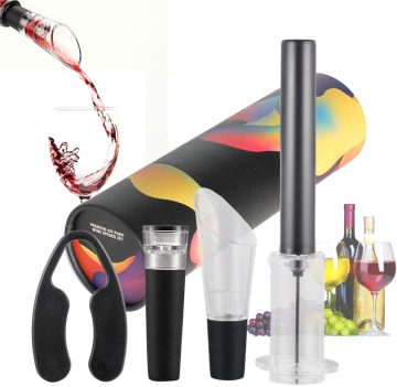 Perfect Wine Accessory Gift: Corkscrew Set with Air Pressure Pump Bottle Opener