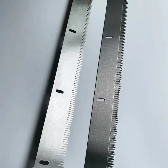 Knife Manufacturer: Perforation Teeth Plastic Cutting Serrated Blade