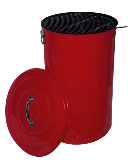 Portable 3 in 1 Vertical Charcoal Barrel BBQ Grill