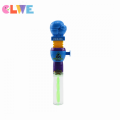 Blue boxing glove extendable bubble wand