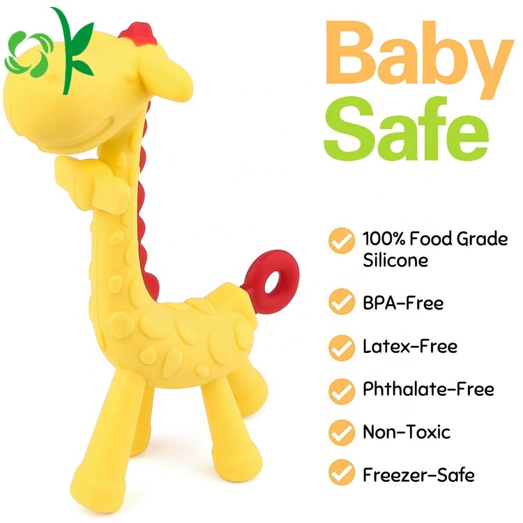 BPA Free Silicone Pacifier Natural Organic Baby Teether