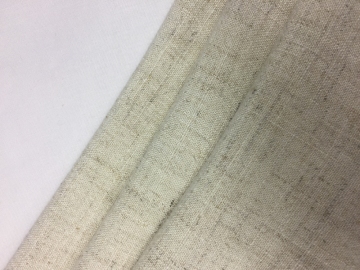 12s Rayon Linen With Slub Solid Fabric