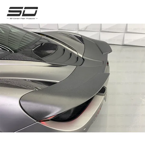 Dry Carbon Fiber R Style Rear Spoiler Wing for McLaren 720S