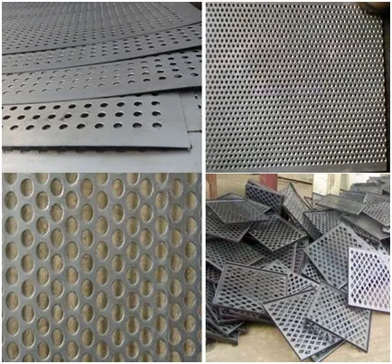 perforated metal sheet panel