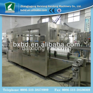 Automatic bottling plant