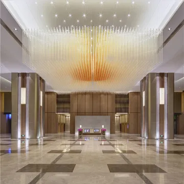 Contemporary elegant art custom auditorium chandelier