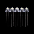5mm Straw-hat geal LED 120 ceum 6-7lm 5000-5500K