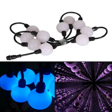 Led Christmas Ball String Light Tree