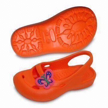 Kids' EVA Sandal, Comes in Orange, Various Sizes are Available, Made of PU/TPR