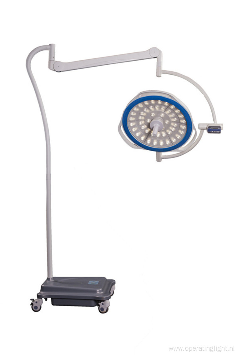 Round mobile OT lamp portable operating light