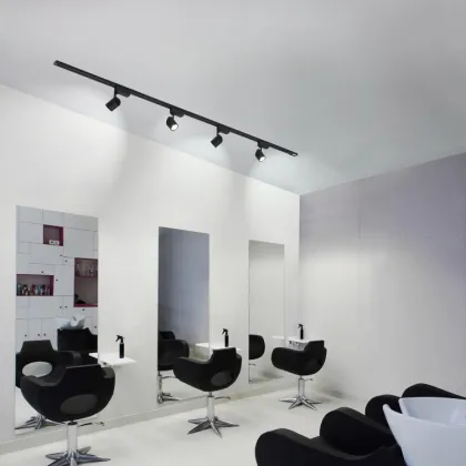 4 wires LED thicken aluminum track rail track light systems