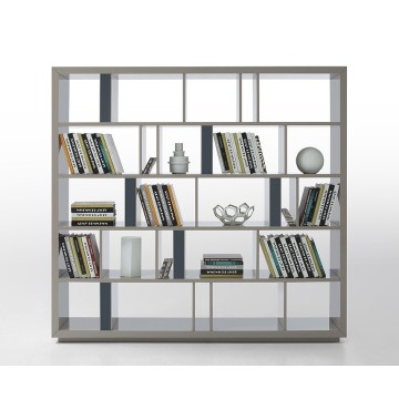Modern Gray Lacquer Room Divider