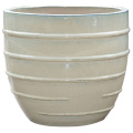 Plant Pots Wholesale Glazed Pots Ceramic Circle Egg Pot Factory