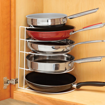 Kitchen storage pot Pan organizer shelf