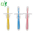 Simple and Practical Multi-color Silicone Toothbrush