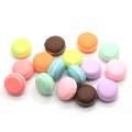 Kawaii Candy Color Hamburger Resin Craft Simulation Food Jewelry Accessories for Children Kitchen Play Cooking Toys Diy Art Deco