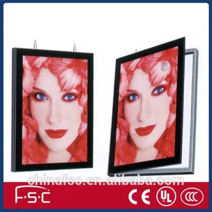 ultra-thin aluminum magnetic lighting frame