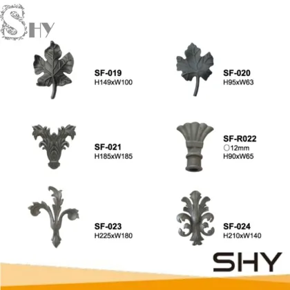 iron decor flower accessories