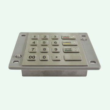 16 Keys ATM Keyboard สำหรับ Terminals Wincor Diebold