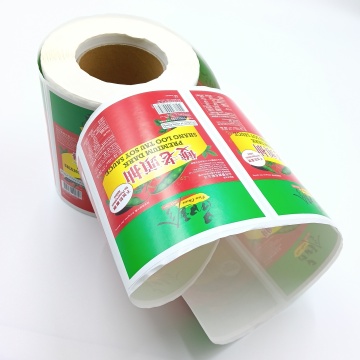 Label Pembungkusan Makanan Pelekat Premium