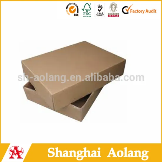 small kraft corrugated carton box