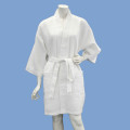 Hotel Shawl Collar Cotton Waffle Bathrobe