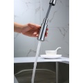 Single handle Chromed sprayer Pull Out Kitchen Faucet