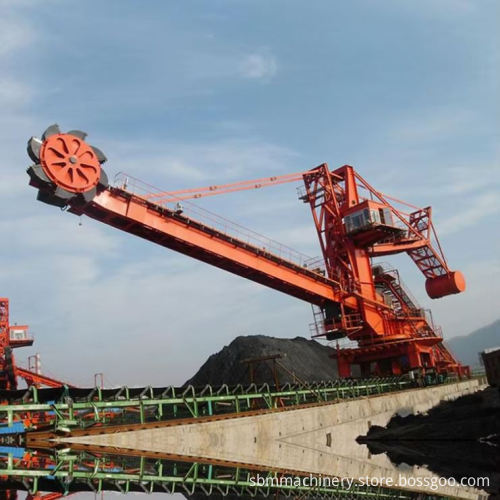 High-Capacity Sand and Cement Bucket Wheel Stacker and Reclaimer Systems