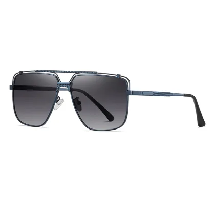 Polarized Sunglasses Men's Double Bridge Sunglasses