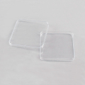 Piatto di Petri quadrati, 100 x 100 mm senza griglia
